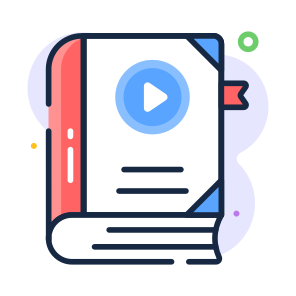 Video, Book, Lesson, Content, Education icon
