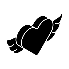 Angel, Heart, Wings, Love, Romance icon