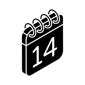 Calendar, Agenda, Date, Valentine, Almanac icon