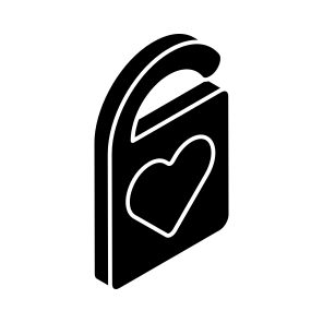 Door, Hanger, Wedding, Sign, Tag icon