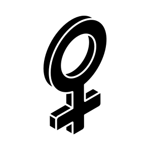 Female, Gender, Symbol, Women, Inheritance icon