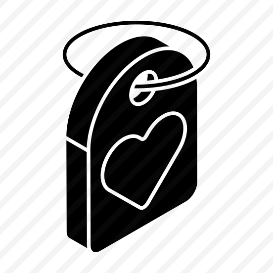 Heart, Tag, Sale, Offer, Valentines preview