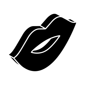 Lips, Romantic, Valentine, Love, Affection icon