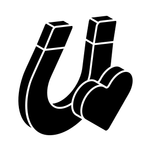 Love, Attraction, Force, Allure, Lodestone icon