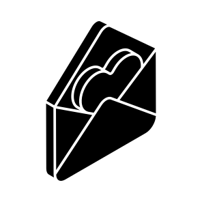 Love, Letter, Communication, Affection, Romantic, icon