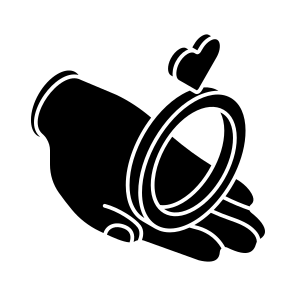 Wedding, Proposal, Engagement, Ring, Gemstone icon