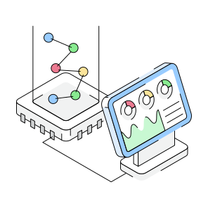 Data, Infographics, Analysis, System, Ai icon
