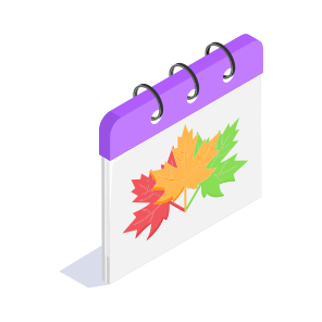 Autumn, Calendar, Thanksgiving, Season, Reminder icon