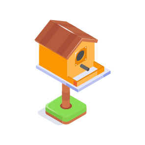 Birdhouse, Nest, Structure, Wooden, Architecture icon