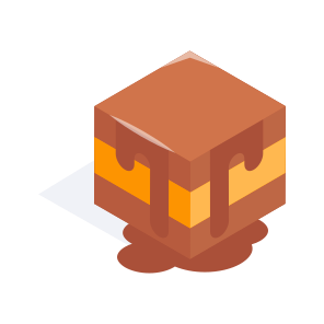 Brownie, Cake, Food, Bakery, Sweet icon