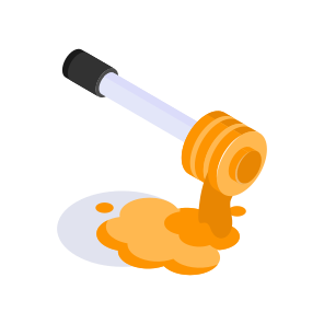 Honey, Dipper, Food, Sweet, Syrup icon