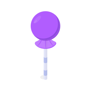 Lollipop, Sweetmeat, Confectionery, Snack, Food icon