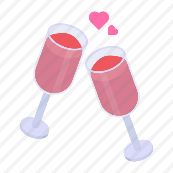 Cheers, Romantic, Roasting, Wine Glasses, Celebration preview