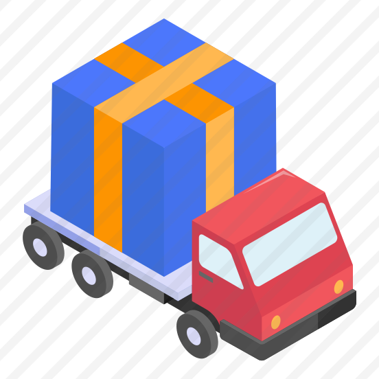 Gift, Delivery, Truck, Present, Shipping preview