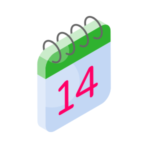 Calendar, Agenda, Date, Valentine, Almanac icon