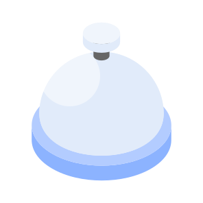Cloche, Covered, Serving, Dish, Food icon