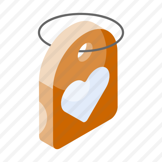 Heart, Tag, Sale, Offer, Valentines preview