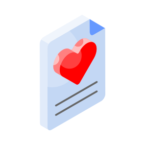Love, Letter, Communication, Page, Paper icon