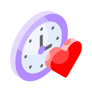 Romance, Time, Romantic, Love, Adore icon