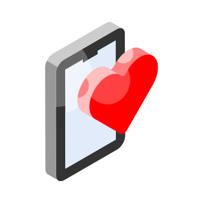 Romantic, Chat, Message, Romance, Heart, icon