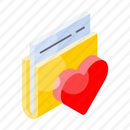 Romantic, Data, Storage, Love, Folder preview