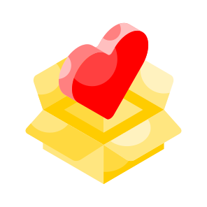 Surprise, Valentine, Heart, Love, Affection icon
