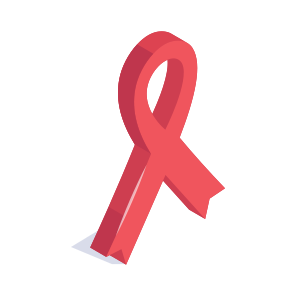 Awareness, Ribbon, Survivor, Disorder, Treatment icon