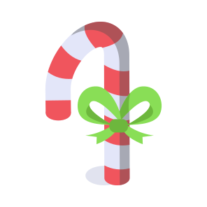 Candy, Cane, Sweet, Confectionery, Stick icon