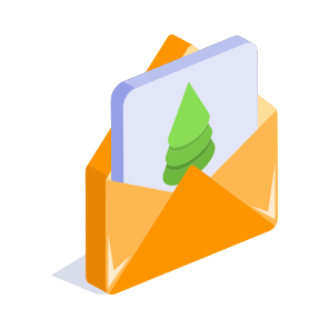 Christmas, Letter, Holiday, Card, Festive icon