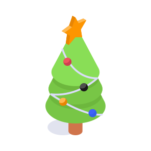 Christmas, Tree, Decoration, Ornamentsconiferous icon