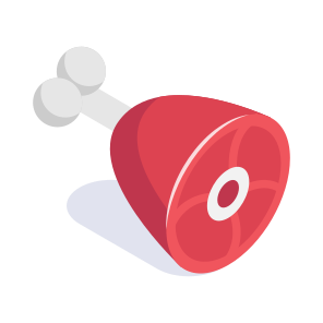Ham, Thigh, Leg, Feast, Pork icon