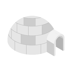 Igloo, Shelter, Structure, Architecture, Building icon