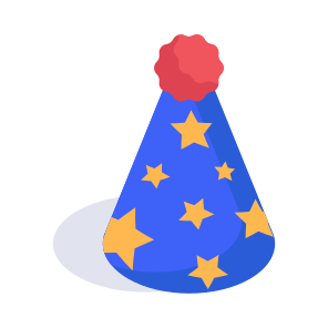Party, Hat, Cap, Birthday, Christmas icon