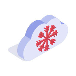 Snowflake, Winter, Weather, Cloud, Snowfall icon