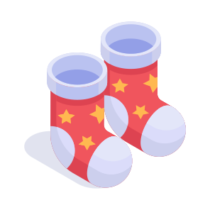 Stockings, Socks, Christmas, Hosiery, Clothing icon