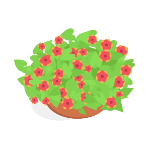 Flowers, Plant, Decorative, Nature, Home icon