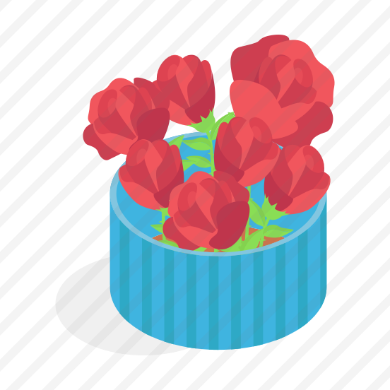 Flowers, Pot, Roses, Red Roses, Bouquet,,, preview