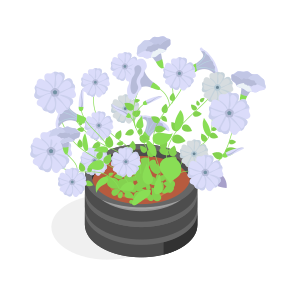 Plant, Decorative, Potted, Houseplant, Botanical icon