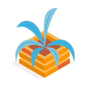 Plant, Decorative, Potted, Houseplant, Indoor Plant,, icon