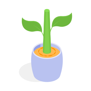 Plant, Potted, Decorative, Indoor, Houseplant icon