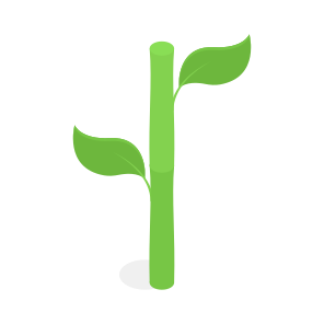 Plant, Stem, Leaves, Green, Nature, icon