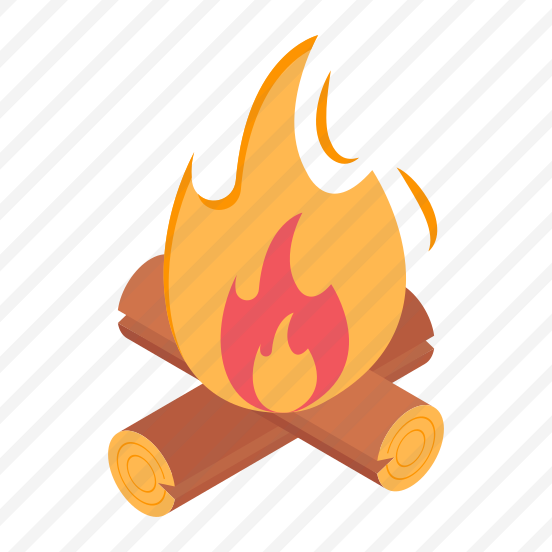 Bonfire, Campfire, Blaze, Balefire, Log Fire preview