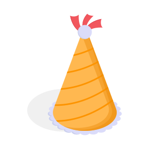 Party, Hat, Cap, New Year, Celebration icon