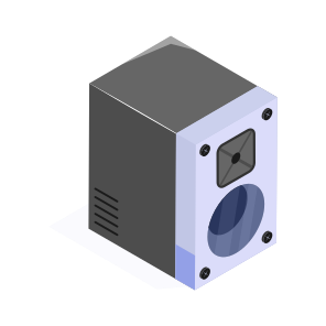 Speaker, Audio, Sound, System, Music icon