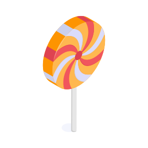 Spiral, Candy, Lollipop, Sweet, Confectionery icon