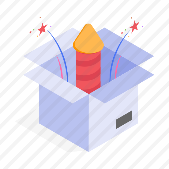 Surprise, Gift, Firecracker, Rocket, New Year preview