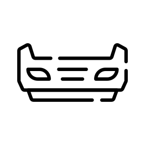 Car, Bumper, Front, Maintenance, Transport, Automobile, Service icon