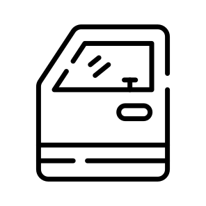 Car, Door, Automotive, Spare, Parts, Vehicle, Service icon
