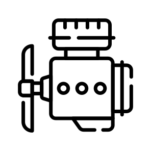 Car, Engine, Motor, Machine, Vehicle, Automotive, Machinery icon