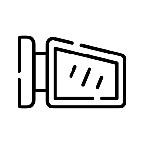 Car, Mirror, Side, Automotive, Spare Part, Automotive, Garage icon
